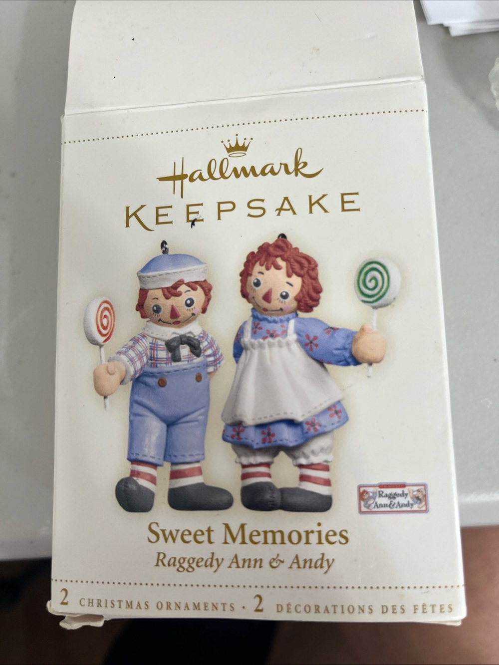 Hallmark Raggedy Ann & Andy Keepsake Ornament 2006 Retired - Picture 5 of 5
